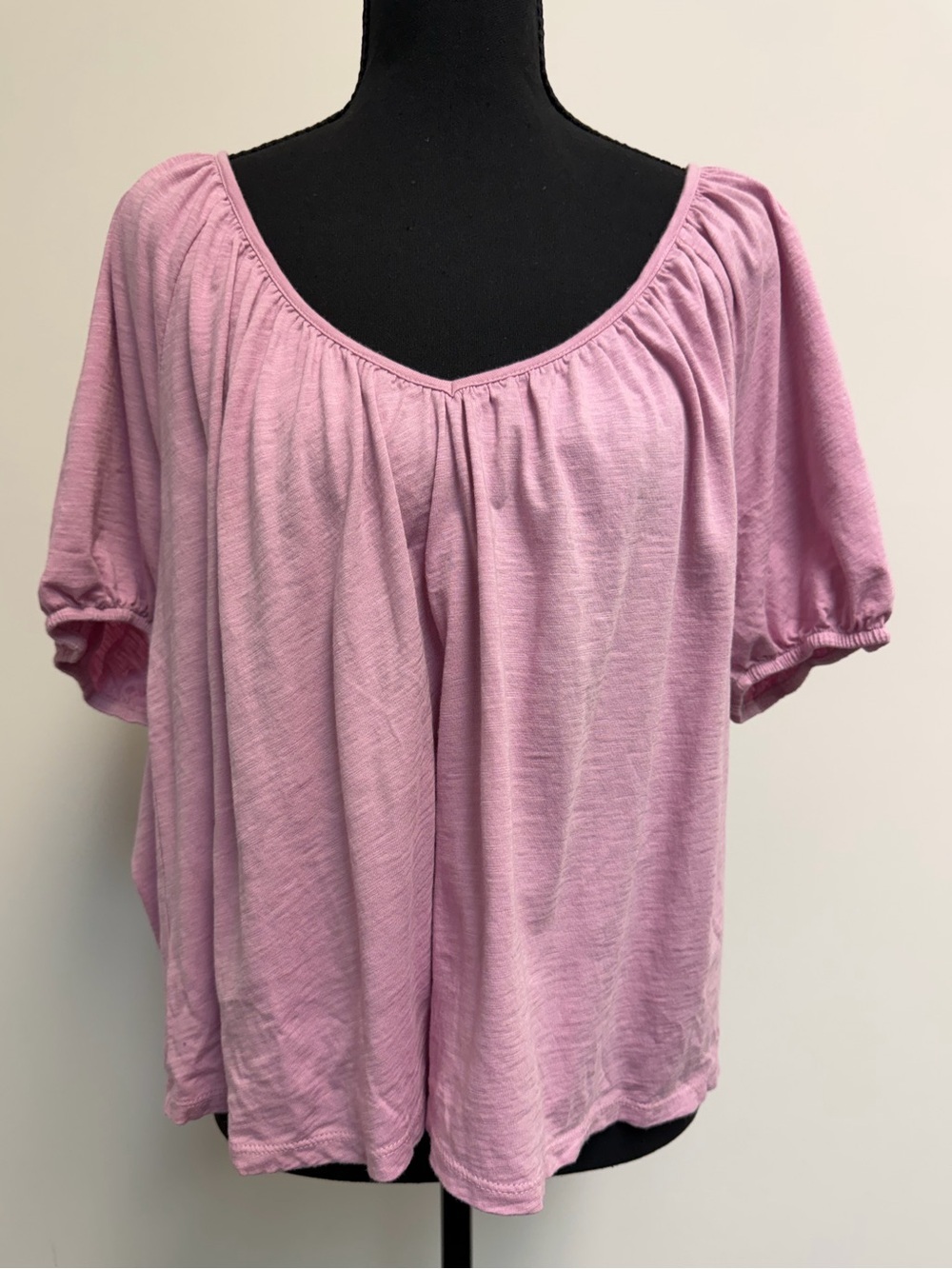 Boden Gathered Scoop Neck Top